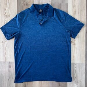 Oakley Men's Blue Hydrolix Golf Polo